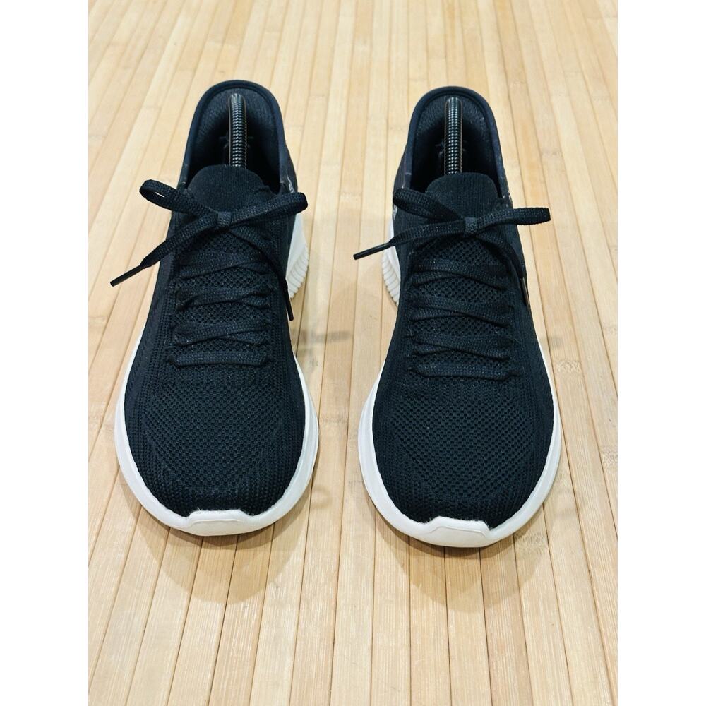 Skechers Black and White Women's Sneakers - Picture 5 of 11